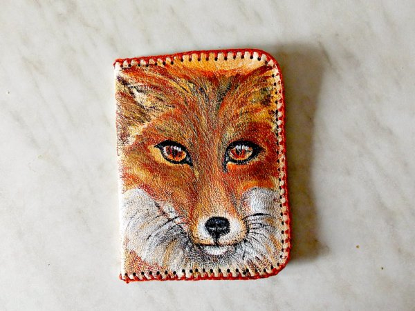 Расписной кошелек