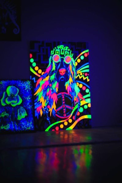 Флуоресцентная краска