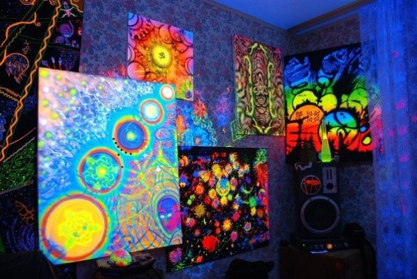 Флуоресцентная живопись