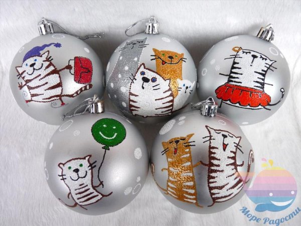 Роспись елочных игрушек