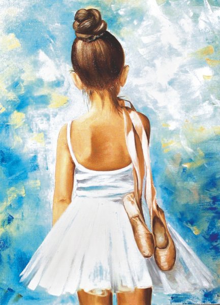 Девочка балерина картина