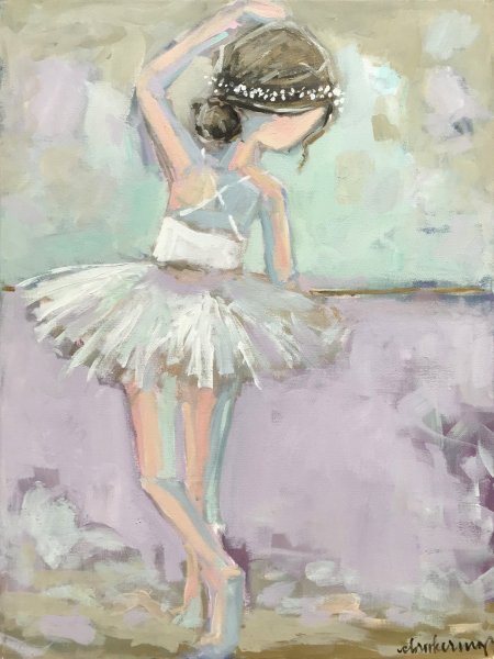 Маленькая балерина картина маслом