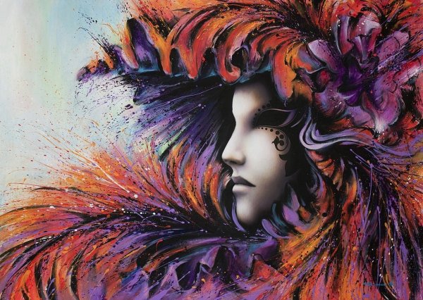 Картины акрилом фэнтези