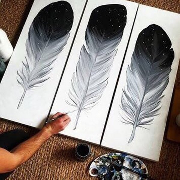 Картина перо