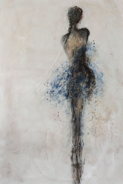 Абстрактная картина балерина