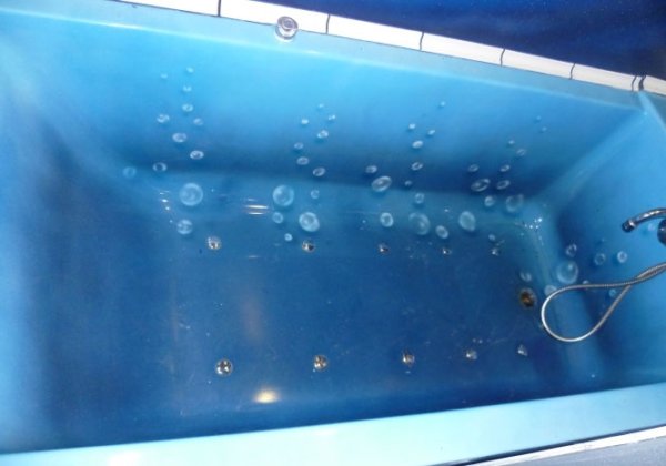 Аэрография ванны