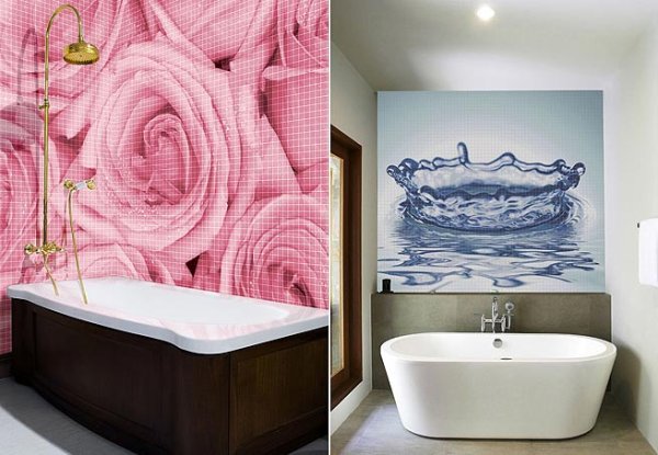 Панно наклейка для ванной