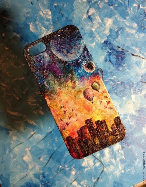 Чехол для телефона краски