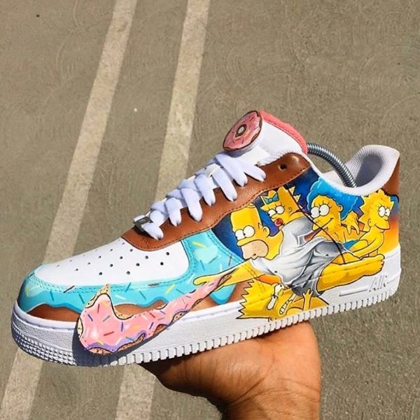 Найк АИР Форс симпсоны