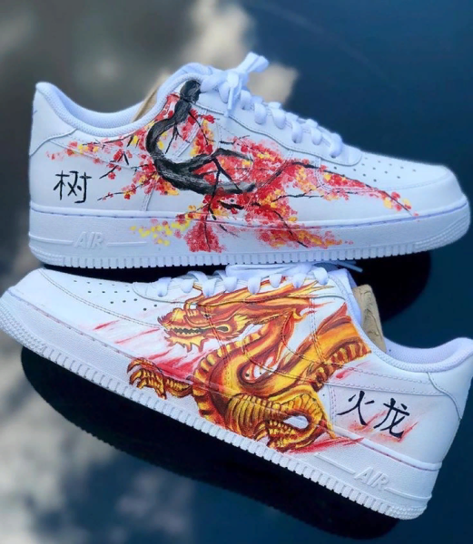 Nike Air Force кастом