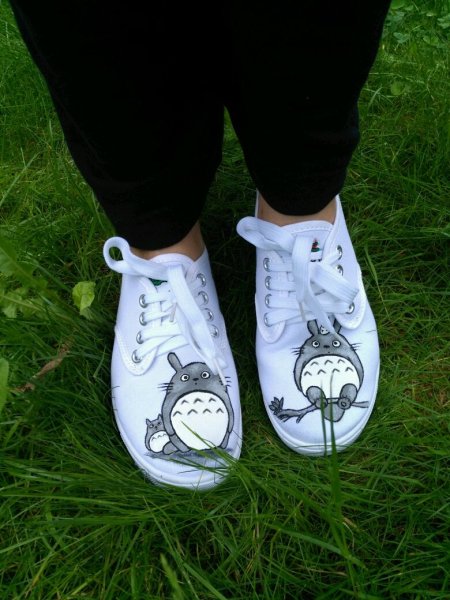 Разрисованные кеды