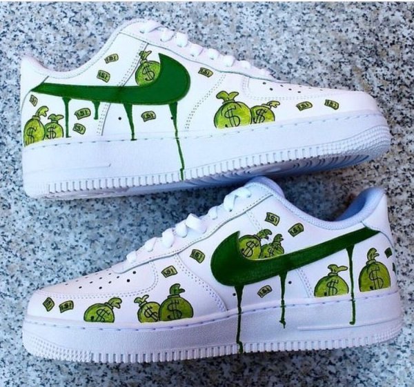 Расписные Air Force Nike