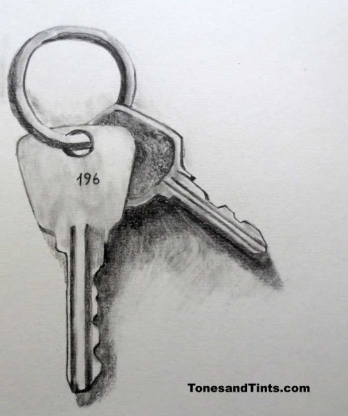 Ключ набросок