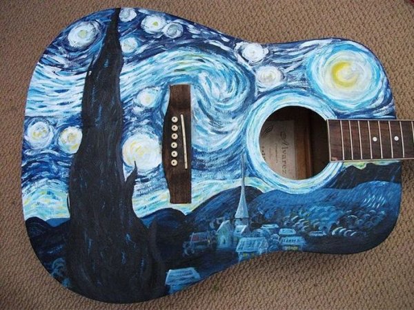 Гитара Ван Гог