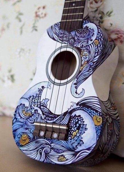Роспись гитары