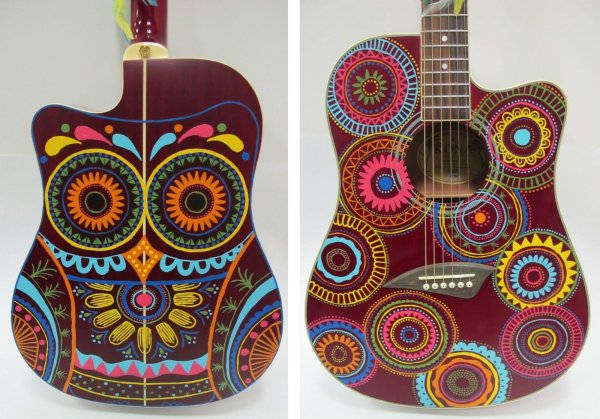 Роспись гитары