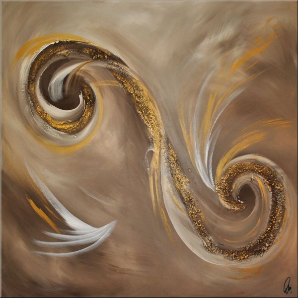 Современная живопись Золотая абстракция