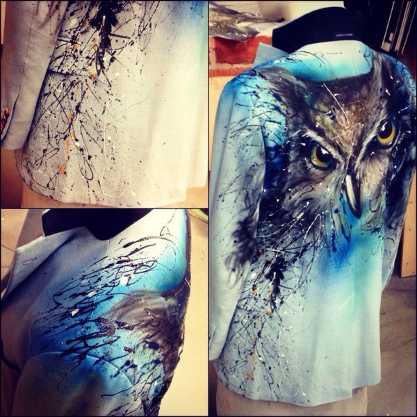 Аэрография по ткани