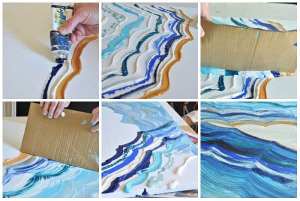 Способы рисования акрилом