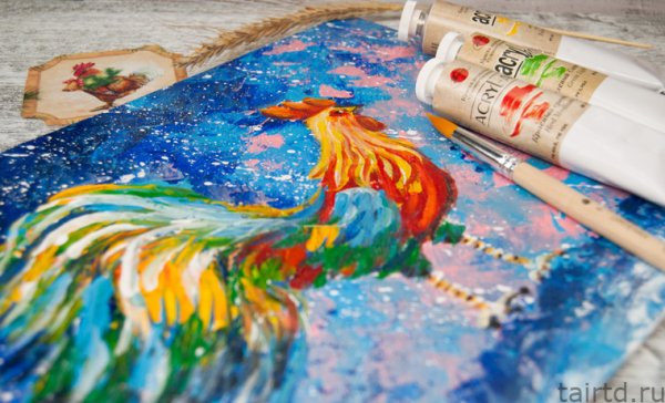 Мастер класс по рисованию акриловыми красками