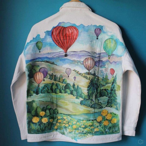 Краски для батика на футболке