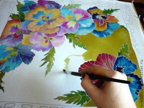 Батик акрил