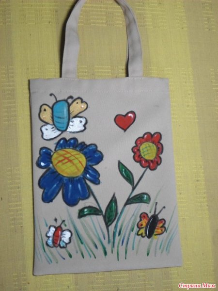 Сумки Расписанные красками для детей