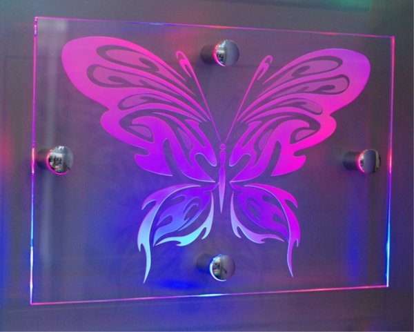 Акрилайт с лазерной гравировкой