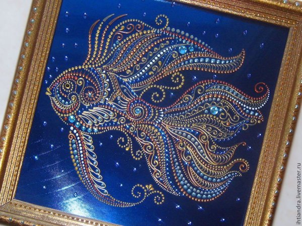 Оль4ка точечная роспись