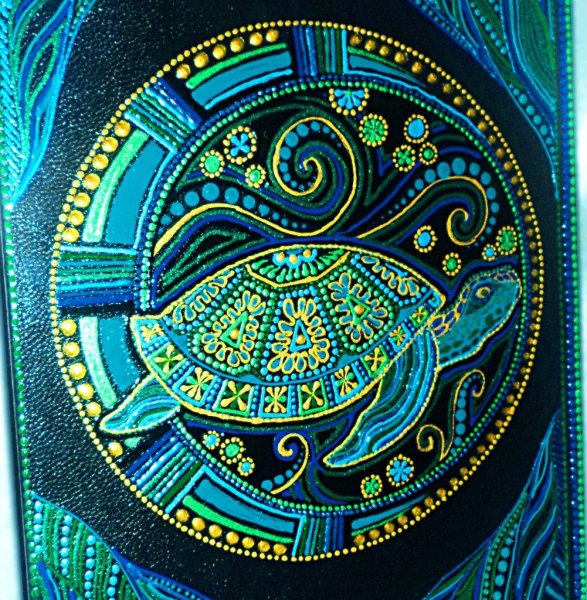 Екатерина Голанд s точечная роспись