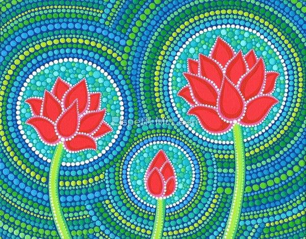 Пуантилизм точечная роспись