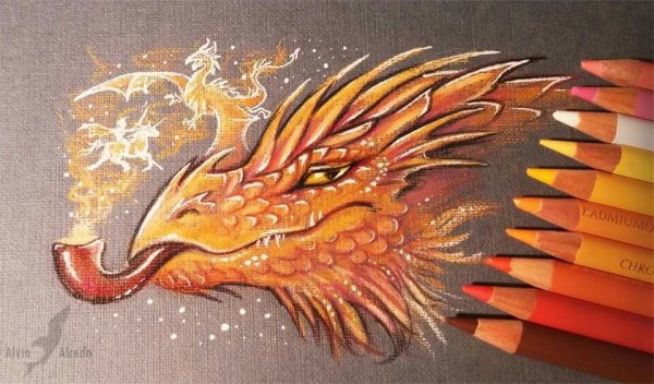 Alvia Alcedo драконы