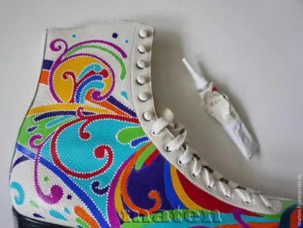 Расписанные коньки