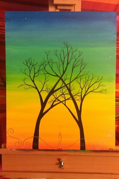 Рисование акрилом для начинающих