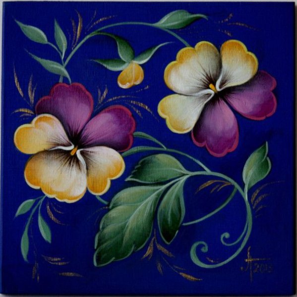 Ольга Базанова Анютины глазки