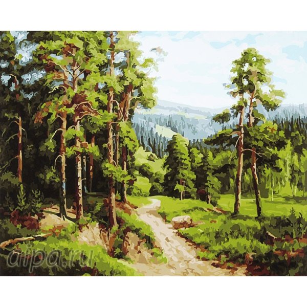 Сосновый лес в живописи Зайцев Виталий Геннадьевич