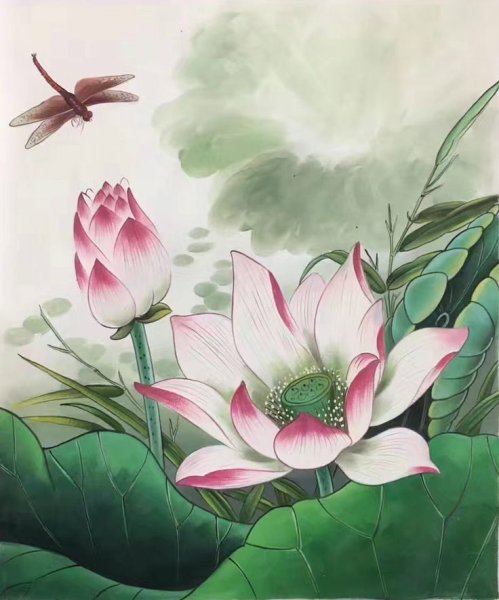 Лотос абстракция