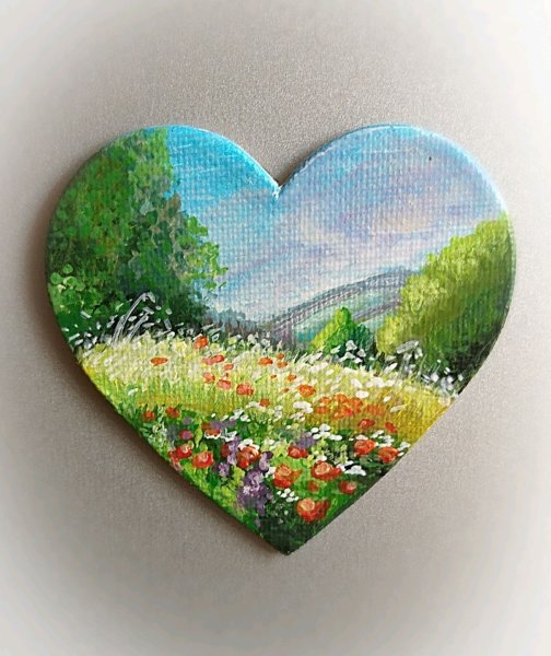 Картина сердечко