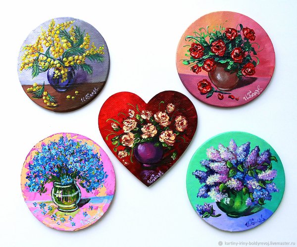 Магниты с картинами художников