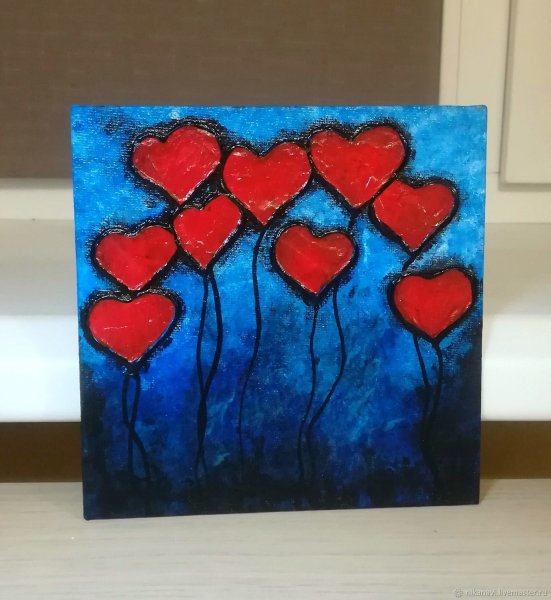 Объемные картины сердце