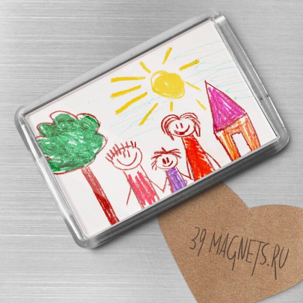 Акриловые магниты с логотипом