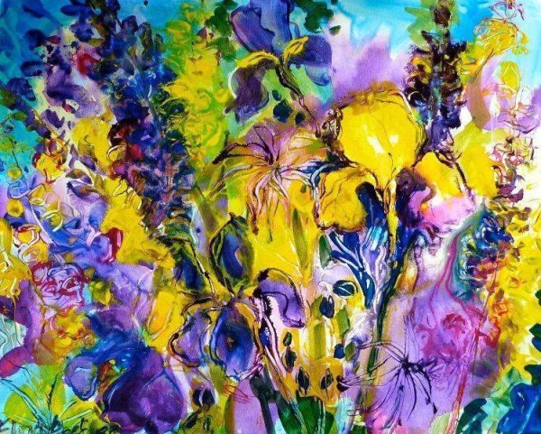 Техники рисования акрилом