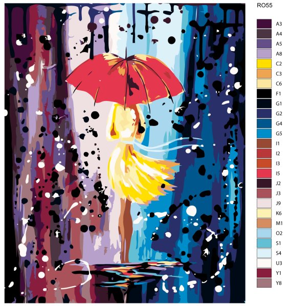 Картины акрилом на холсте