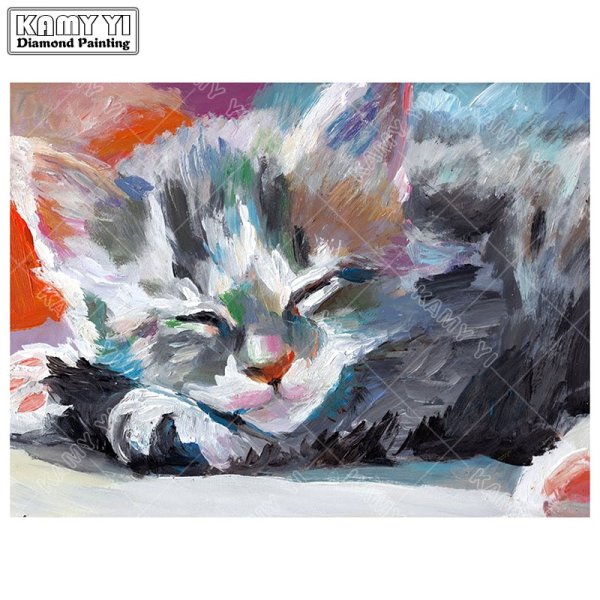 Животные гуашью