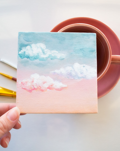 Облака акрилом