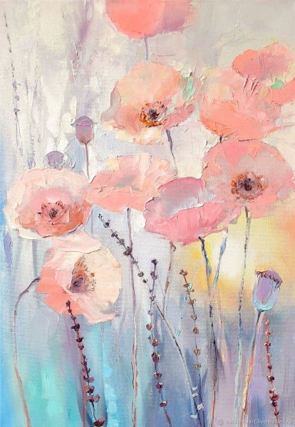 Картины в пастельных тонах