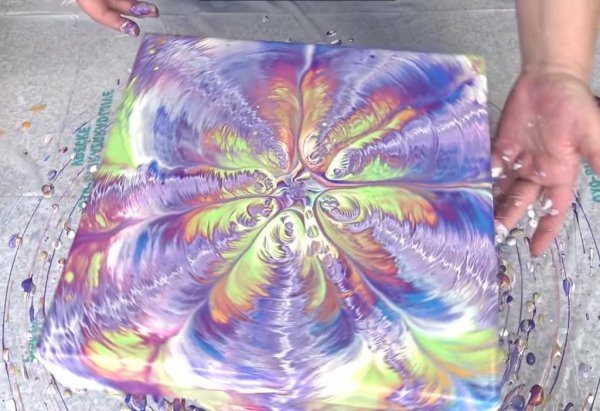 Техники рисования акрилом