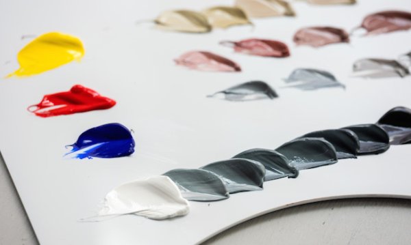 Техника смешивания акрила