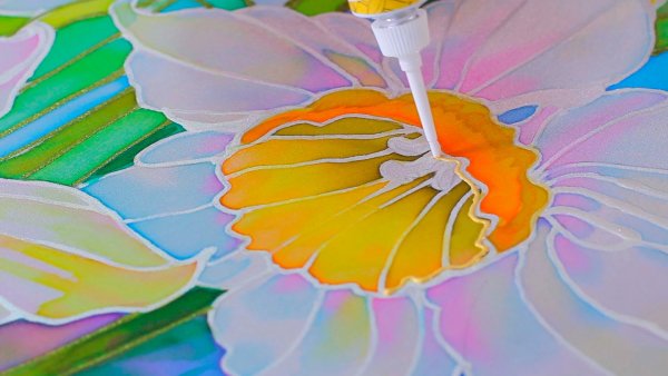 Холодный батик технология