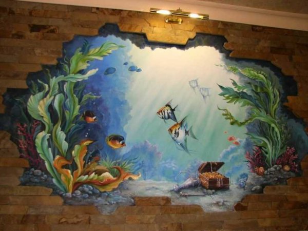 Декоративная роспись стен